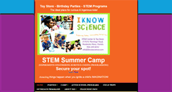 Desktop Screenshot of iknowscience.com